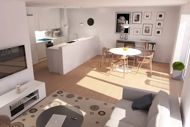 apartment 3-værelses lejlighed ved Bygholm Å i Horsens