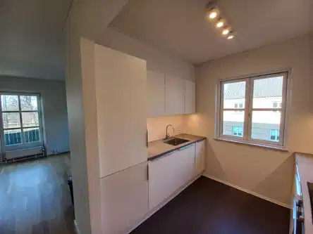 apartment Renoveret lejlighed med altan i roligt Odense-kvarter
