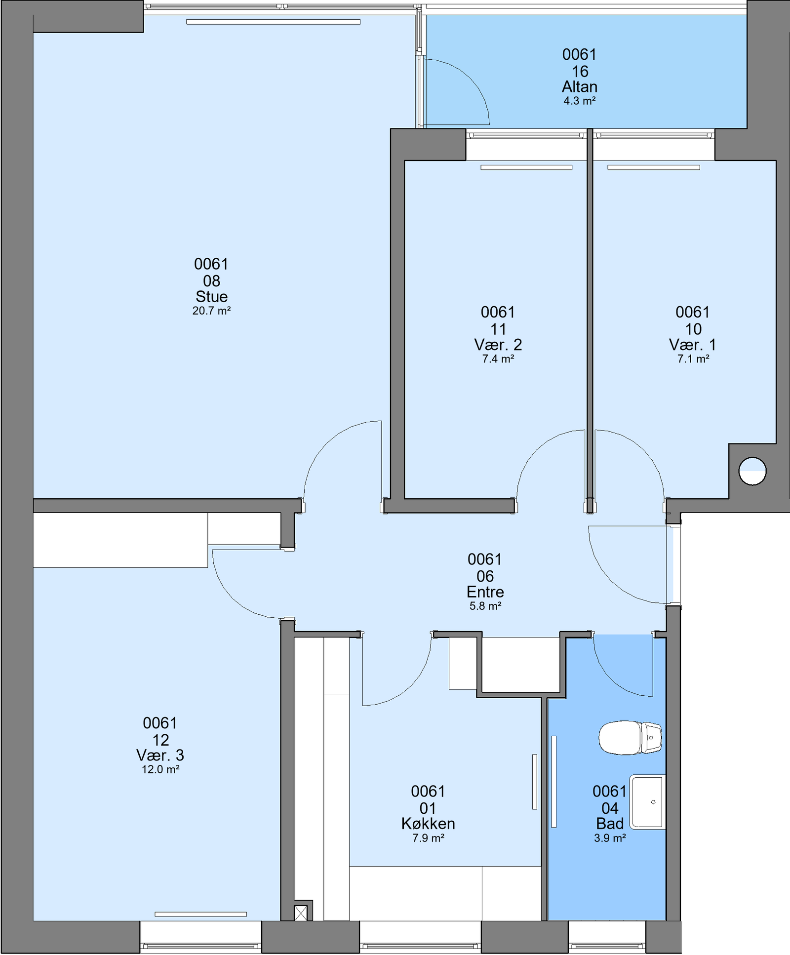 apartment Prisvenlig lejlighed