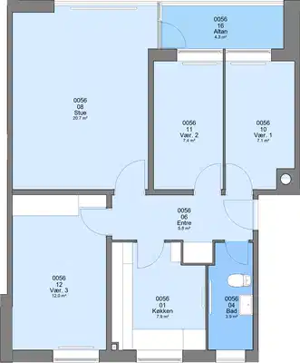 apartment Prisvenlig lejlighed