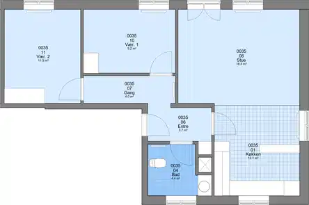 apartment Prisvenlig lejlighed
