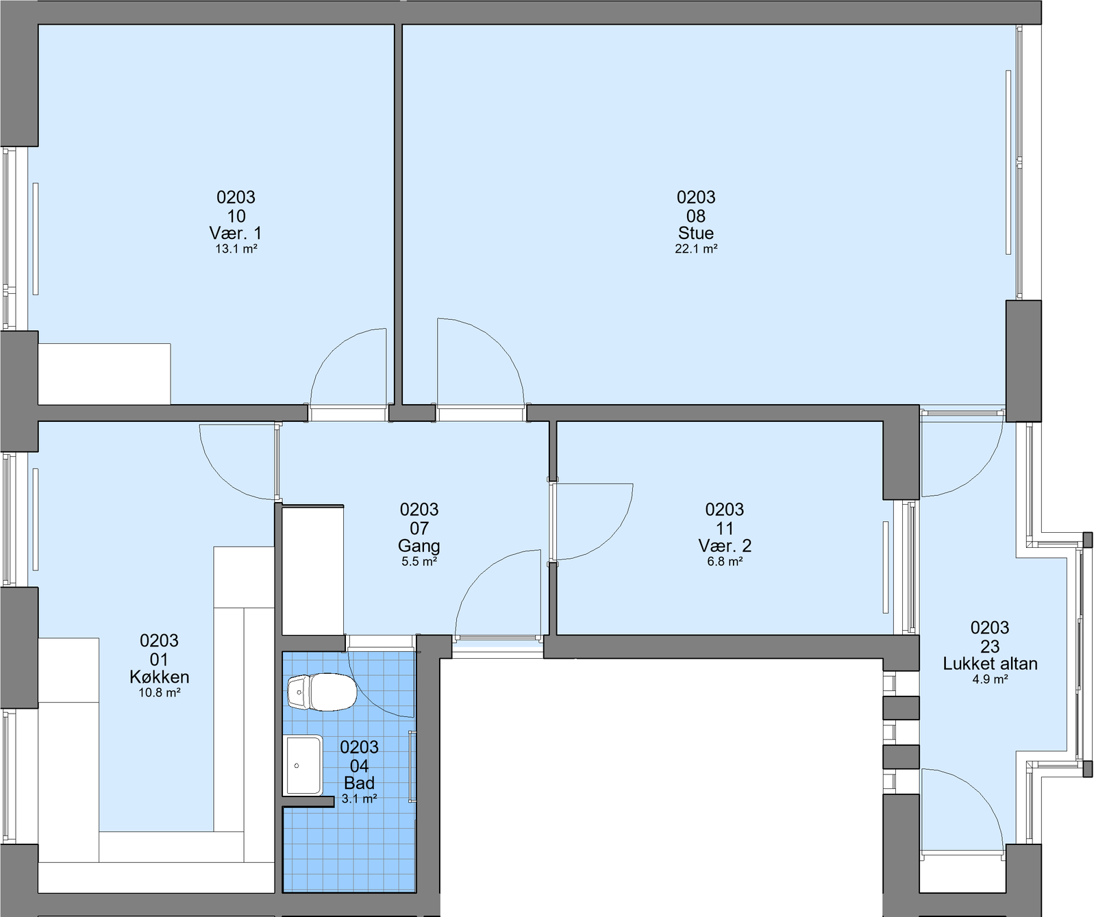 apartment Prisvenlig lejlighed