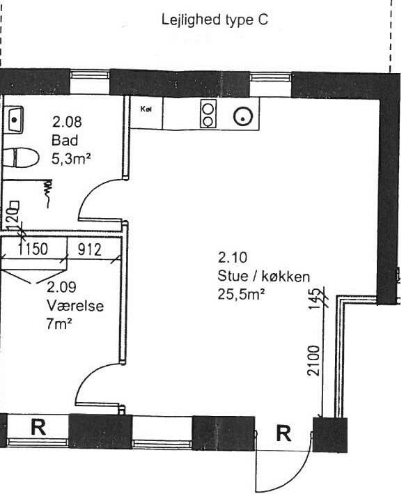 Visual presentation of the listing
