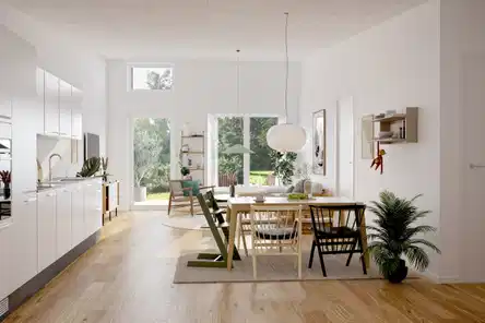 townhouse Charmerende 2-værelses rækkehus med terrasse