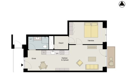 Visual presentation of the listing