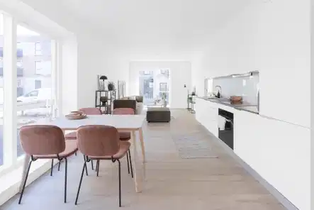 apartment Bo med udsigt til både by og natur