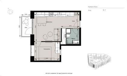 Visual presentation of the listing