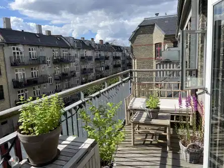 apartment Elegant 3-room apartment in Østerbro with sunny balcony