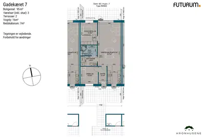 Visual presentation of the listing