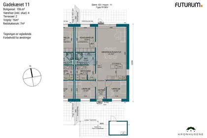 Visual presentation of the listing