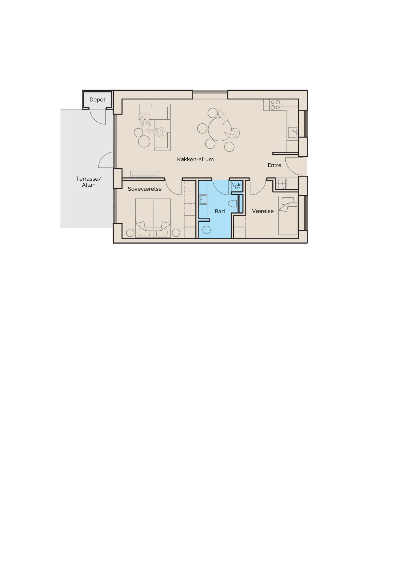 Visual presentation of the listing