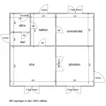 Lys 3-værelses med klassisk charme i rødstensejendom – 67 m2 med stue og spisestue en suite - Bispensgade, Hjørring - 4