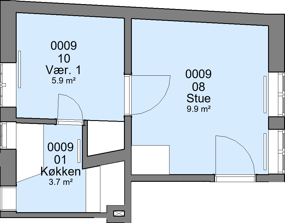 apartment Prisvenlig ungdomsbolig