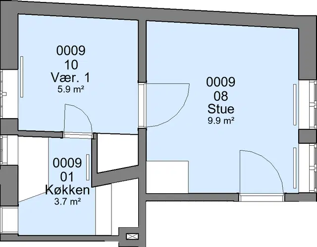 apartment Prisvenlig ungdomsbolig