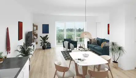 apartment Moderne 4-værelses lejlighed i Haslev centrum