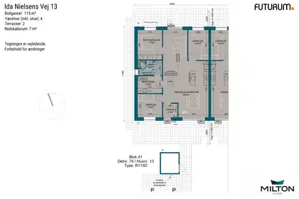 Visual presentation of the listing