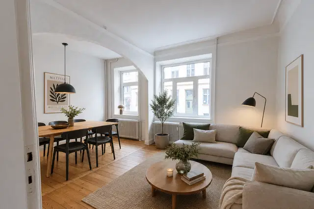 apartment Bright apartment in central Aalborg close to the fjord