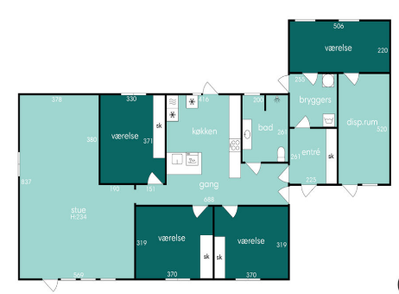 Dejligt 1-plans hus i villakvarter 7min fra Maribo. - Ellemosevej, Holeby - 2