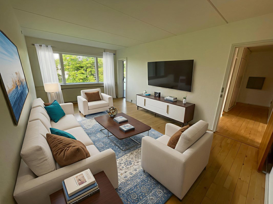 Visual presentation of the listing