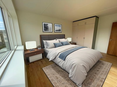 Renoveret boligafdeling med store altaner og elevator - Resedavej, Silkeborg - 2