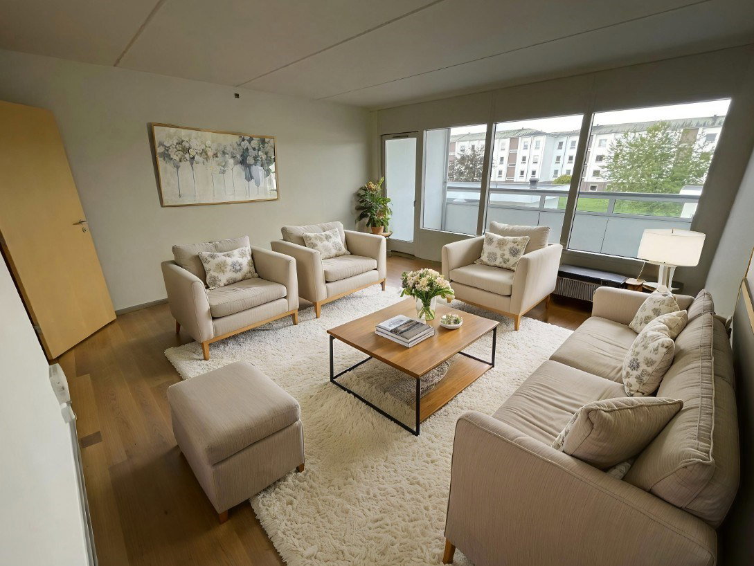 Visual presentation of the listing