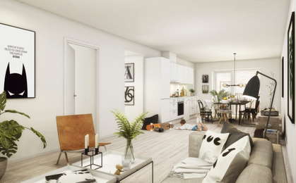 Visual presentation of the listing
