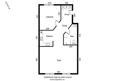 Visual presentation of the listing