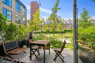 Skønt nyere møbleret rækkehus til udlejning 1 år fra 1/10 - Vesterfælledvej, København V - 3