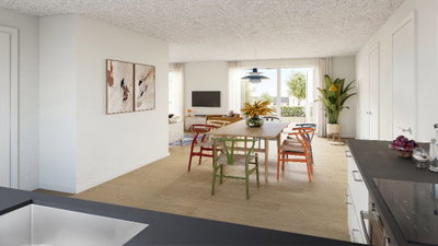 3-værelses rækkehus i ét plan med terrasse - Søndermarksvej, Haslev - 3
