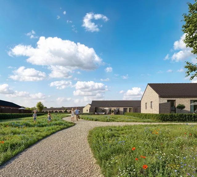 townhouse 3-værelses rækkehus i ét plan med terrasse