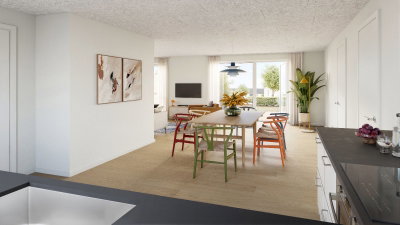 3-værelses rækkehus i ét plan med terrasse - Søndermarksvej, Haslev - 1