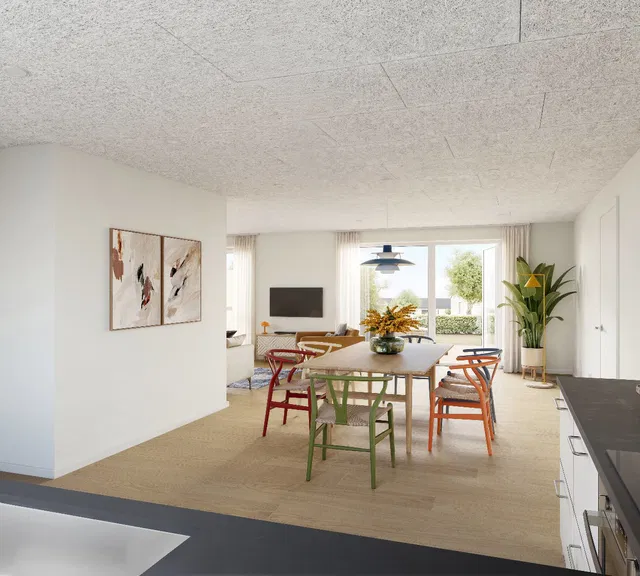 townhouse 3-værelses rækkehus i ét plan med terrasse