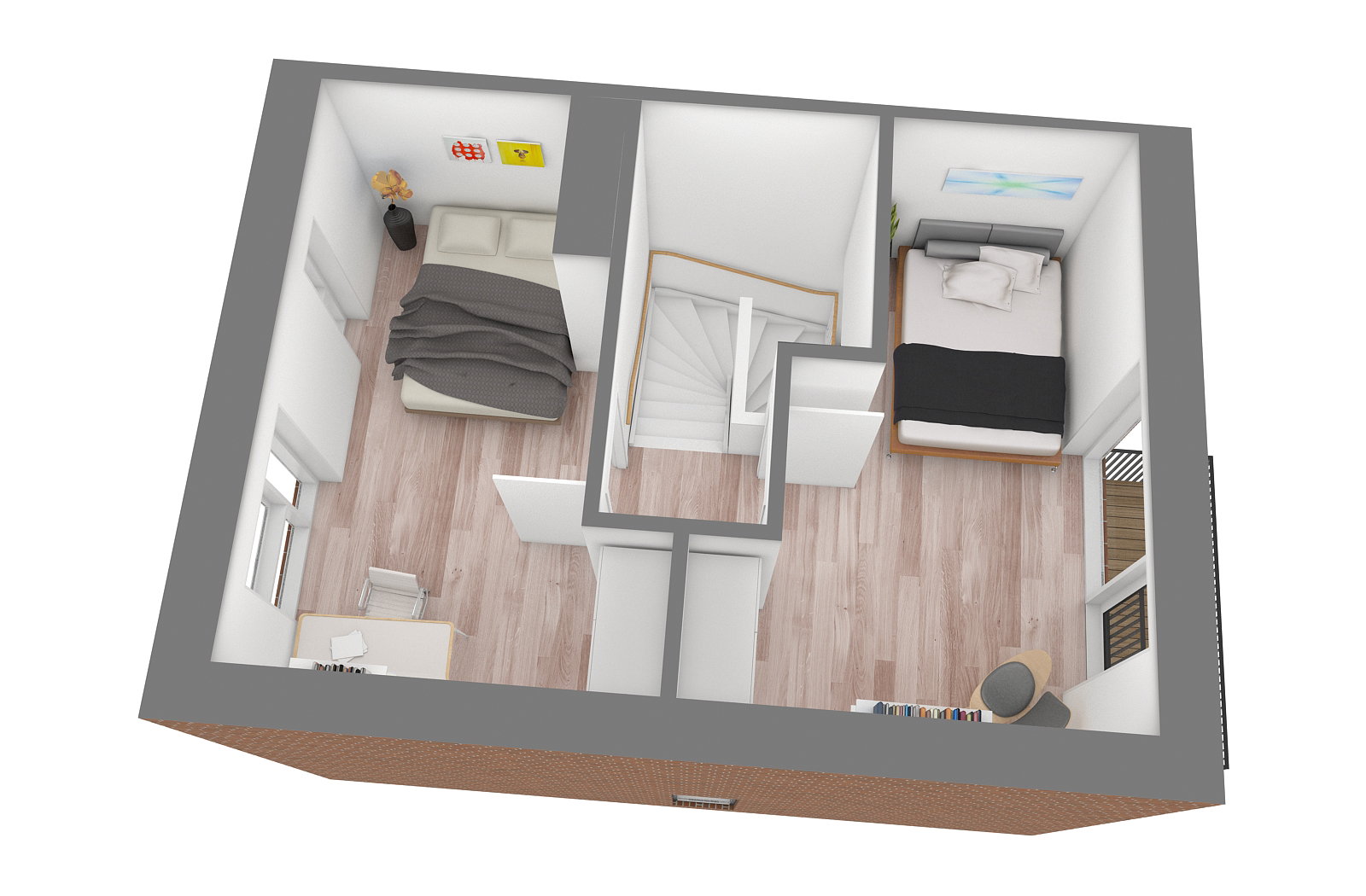 Visual presentation of the listing