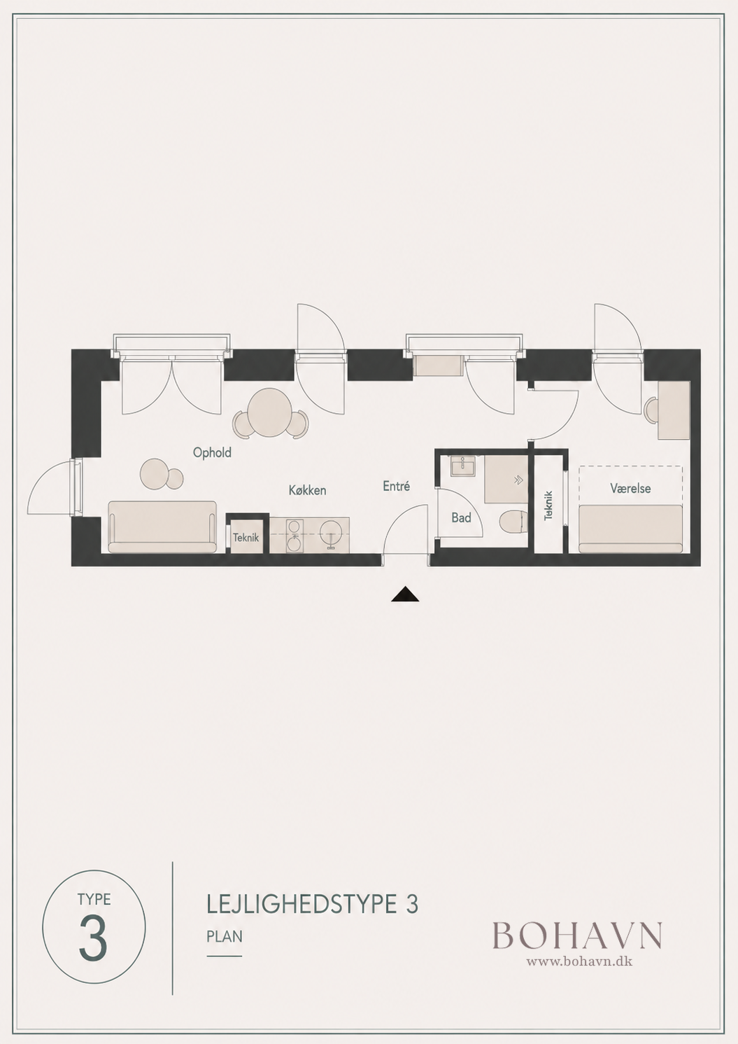 Visual presentation of the listing