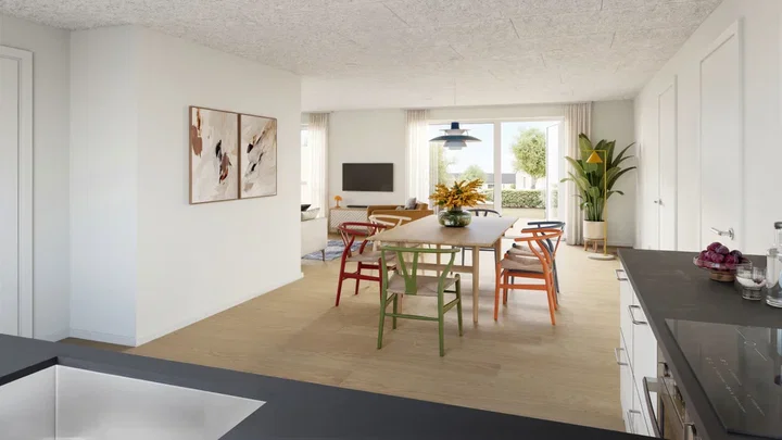 3-værelses rækkehus i ét plan for 55+ - Søndermarksvej, Haslev - 2