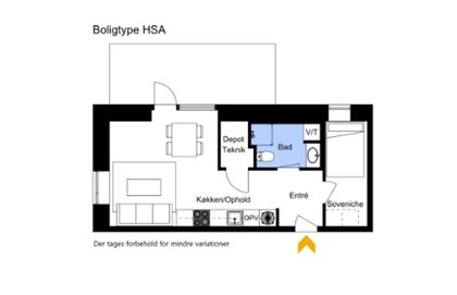 Visual presentation of the listing
