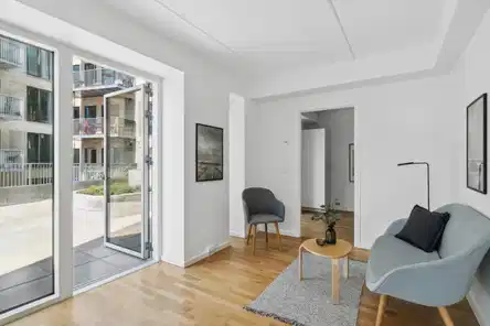 apartment Lys 2-værelses med terrasse midt i Aarhus