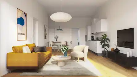 townhouse Charmerende rækkehus med køkken-alrum og have
