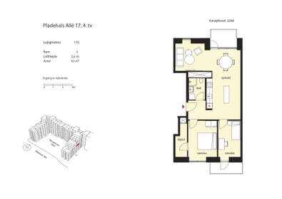 Visual presentation of the listing