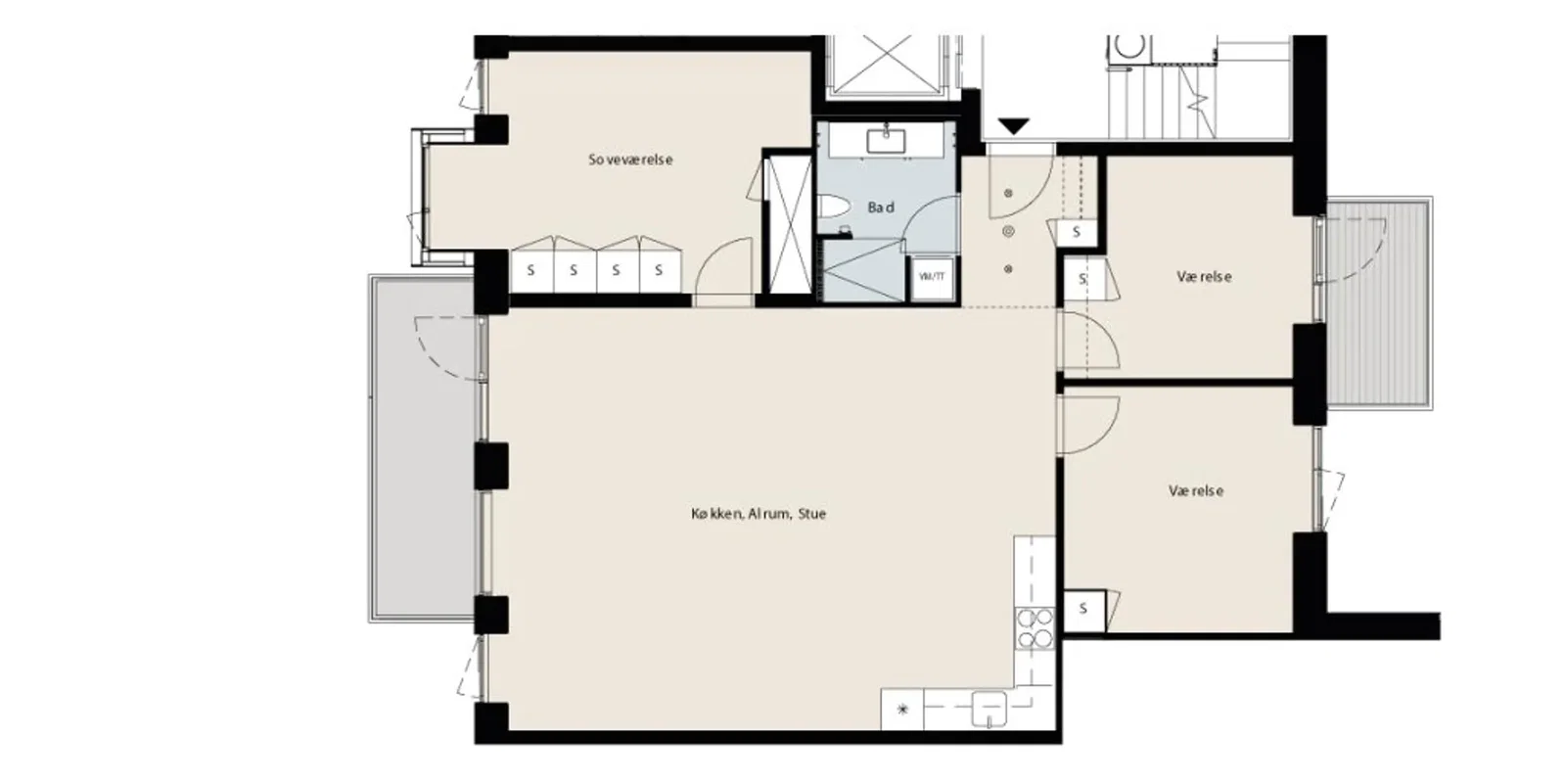 Visual presentation of the listing