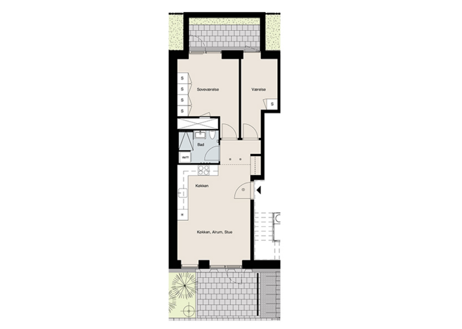 Visual presentation of the listing