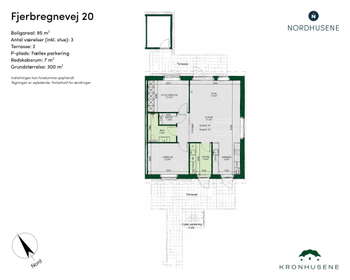 Visual presentation of the listing