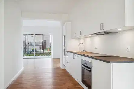 apartment 3-værelses lejlighed i grønne omgivelser
