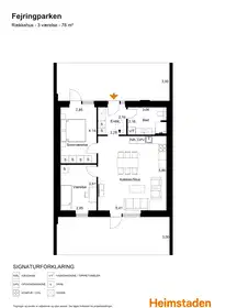 Visual presentation of the listing