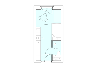 Visual presentation of the listing