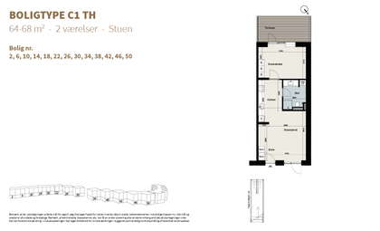 Visual presentation of the listing