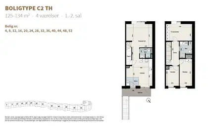 Visual presentation of the listing