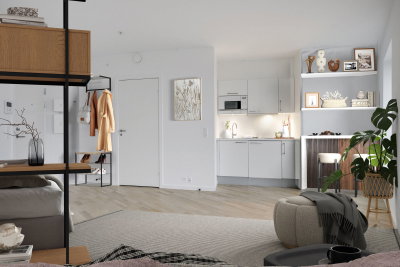 Moderne 1-værelses med fælles tagterrasse i Valby - Elstarvej, Valby - 2