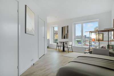 Moderne 1-værelses med fælles tagterrasse i Valby - Elstarvej, Valby - 4