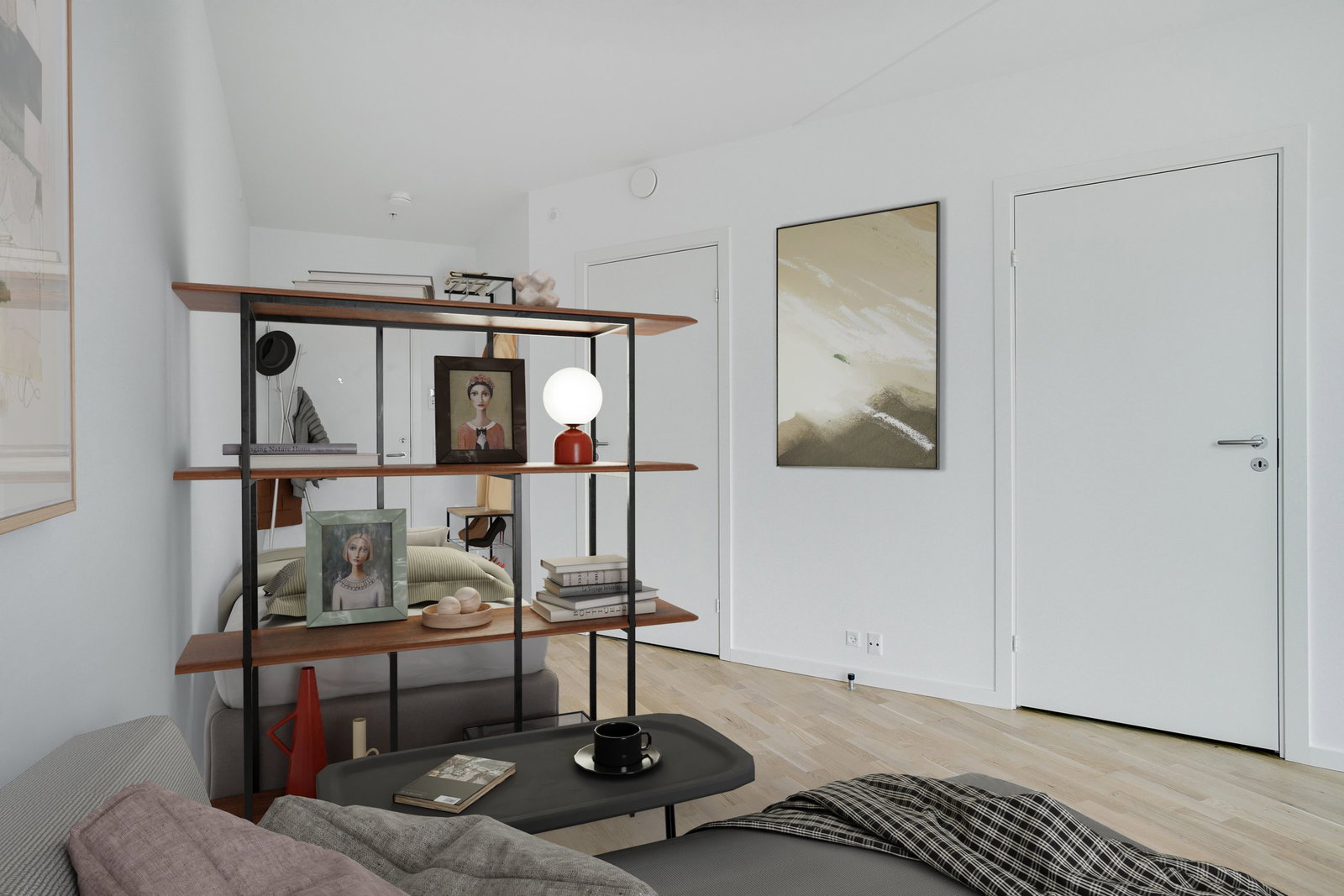 apartment Modern 1-room apartment with shared roof terrace in Valby